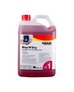 Agar™ MOPN5 Mop’N’Dry Floor Detergent 5L