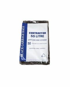 Austar CON55LT Contractor Garbage Bag 55L - Black (250)