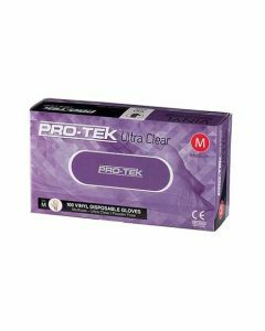 Pro-Tek™ GUCPF-M Vinyl Gloves Medium – Powder Free - Clear (100)