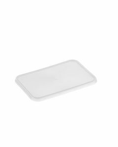 Genfab REGLID Takeaway Container Lid - Plastic Rectangle (500)