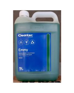 Ecolab® 16334 Cleantec Emmy Biodegradable Concentrated Hand Dishwashing Detergent 5L