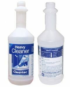 Dispensing Bottle - Printed Heavy Cleaner Non-Hazardous 750ml - Empty Bottle