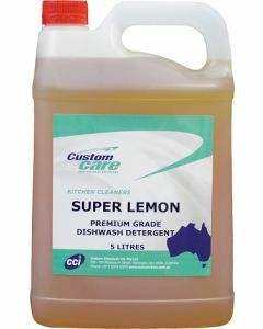 Custom Care 50009 Super Lemon Dishwashing Detergent 2 x 5L