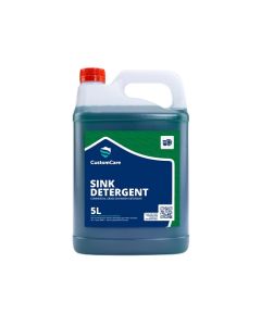 Custom Care 50079 Sink Detergent Commercial Grade Dishwash Detergent 5L