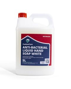 Custom Care 51019 Antibacterial Hand Soap Premium White 5L