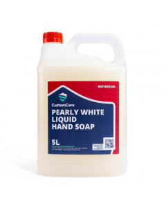 Custom Care 51049 Pearly White Liquid Hand Soap 5L