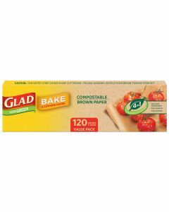 Glad to be Green® UB120/6 Compostable Bake Paper Dispenser Roll 30cm x 120m