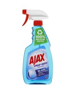 Ajax® 1224525 Spray & Wipe Triple Action Glass Cleaner 8 x 500ml
