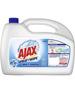Ajax® 1224777 Spray n' Wipe Multi-Purpose Cleaner Refill Value Pack Ocean Fresh 5L