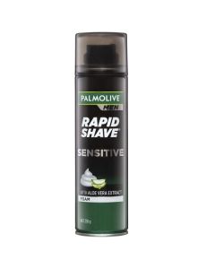 Palmolive® 1224824 Men Rapid Shave Sensitive Skin Foam 6 X 250g