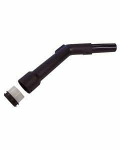 Cleanstar™ BPB035 Plastic Bent End Piece with Hul and Ring Clip 35mm – Black