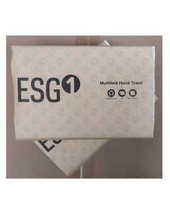ESG 32000 Multifold 100% Recycled Hand Towel - White -12pksx320 sheet