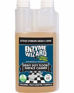 Enzyme Wizard™ EWHD1L Heavy Duty Floor & Surface Cleaner Twin 1L