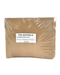Capri® 100214 Brown Paper Bag 3 Flat (Strung) 240 x 200 – 500 bags