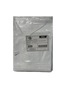Capri® 100349 White Paper Bag 1 Flat (Strung) 178 x 165 – 500 bags
