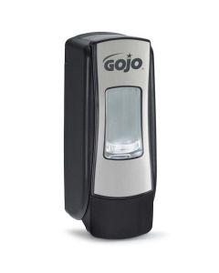 GOJO® 8788 ADX-7™ Push Style Foam Soap & Shower Dispenser - Chrome&Black