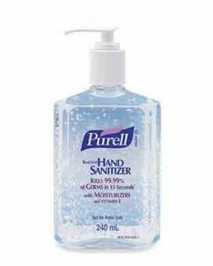 Purell® 9652 Antiseptic Sanitising Hand Gel Pump Bottle 240ml