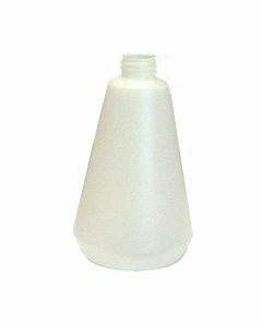 Dispensing Bottle - Plain Unlabelled Empty Conical Bottle 500ml