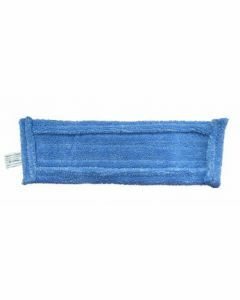 Mop Cover - Flat Mop Microfibre Flat Edged 40cm Blue