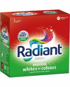 Cussons® 40640 Radiant® Whites or Colours Laundry Powder 8 x 1kg