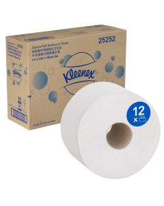 Kleenex® 25252 Centre Pull Toilet Roll 2 ply 12 rolls x 250m