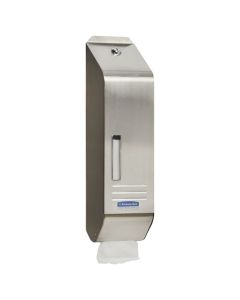 Kimberly-Clark Professional® 4405 Interleaved Toilet Tissue Dispenser – Stainless Steel