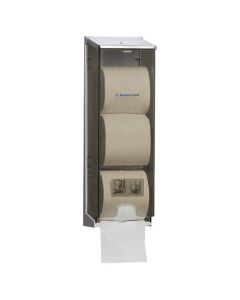 Kimberly-Clark Professional® 4976 Conventional Toilet Roll Triple Dispenser ABS Plastic - Clear
