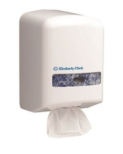 Kimberly-Clark Professional® 8921 Interleaved Mini Toilet Tissue Dispenser – White