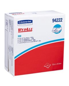 Wypall® 94222 Single Sheet Pop-Up Wipes 23cm x 42.5cm (10x130wipes) – White