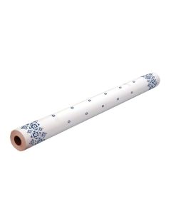 Parego® PA-TCT30DB Paper Table Cloth Economy Roll 30m – Dark Blue Tile Pattern