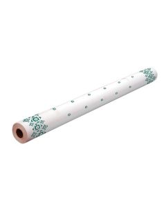 Parego® PA-TCT30PG Paper Table Cloth Economy Roll 30m – Green Tile Pattern