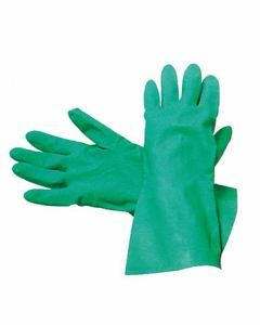 MSA 226836L Nitrile Flocklined Glove Large Green