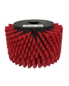 MotorScrubber® MS1049 Red Stair Brush