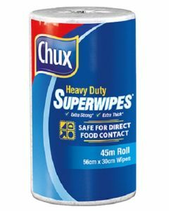 Chux® 9305W Superwipes® Heavy Duty Roll 30cm x 45m - White