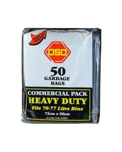 OSO® XL50/5 Heavy Duty Garbage Bag 70-77L (250) – Extra Large