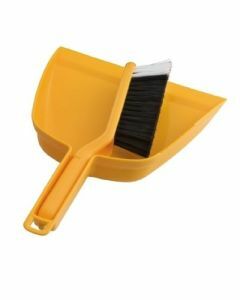 Oates® 164575 Dustpan & Bannister set - Yellow
