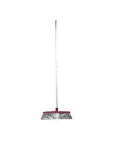 Oates® 164590 Classic Plus Ultimate Indoor Broom with Handle – 300mm – Red