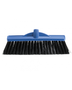 Oates® 164730 Industrial Extra Stiff Poly Platform Broom – Head Only – 350mm- Blue