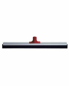 Oates® 164836 Neoprene Aluminium Back Floor Squeegee – 60cm - Head Only – Red