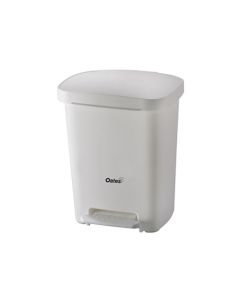 Oates® 165950 Pedal Bin with lid 30L - White