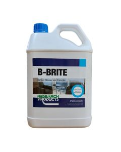 Research Products 165153 B-Brite All Surface Cleaner, Shiner & Finger Mark Protector 5L