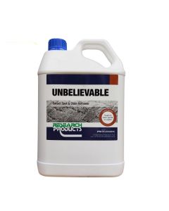 Research Products 165201 Unbelievable Carpet Spotter & Stain Remover 5L