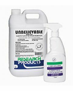 Research Products 218115 Unbelievable Carpet Spot & Stain Remover 5L