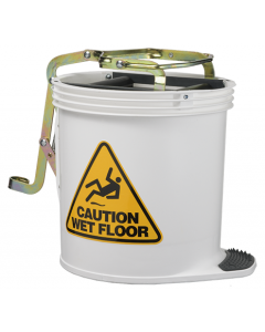 Oates® 165428 Contractor™ Wringer Bucket 15L – White 