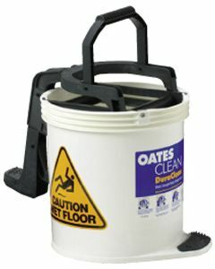 Oates® 165435 DuraClean® Mark II Roller Wringer Bucket 15L - White