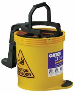 Oates® 165430 DuraClean® Mark II Roller Wringer Bucket 15L - Yellow