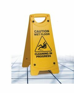 Oates® 165481 Non-slip A-Frame Caution Safety Sign WET FLOOR – Yellow