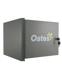 Oates® 165500 Platinum Janitors Cart Lockable Cabinet - Grey