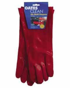 Oates® 165809 Gloves PVC Dipped Multipurpose Liquid Resistant Medium/Large