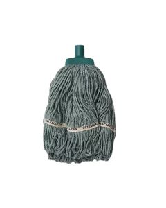 Oates® 165927 Duraclean® Hospital Launder Round Cut Mop Head Refill 350g - Green
